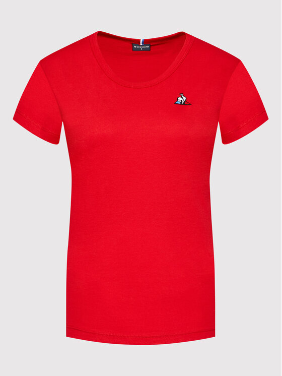 Le Coq Sportif Le Coq Sportif T-Shirt 2110386 Czerwony Regular Fit