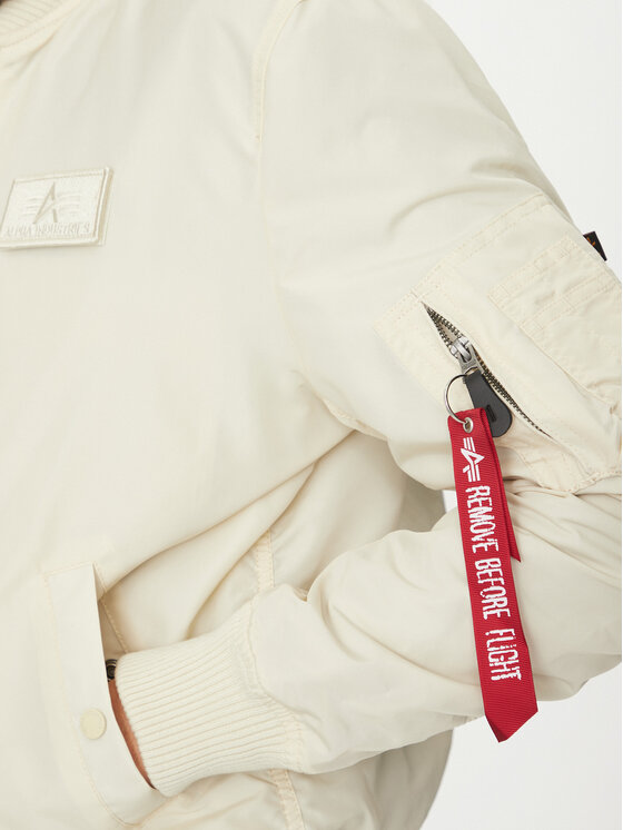 Alpha Industries Alpha Industries Bunda bomber Ma-1 196108 Béžová Regular Fit