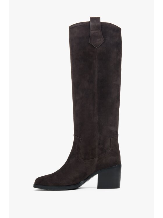 Estro Estro Καουμπόικες Μπότες & Μποτάκια ER00118577 Καφέ