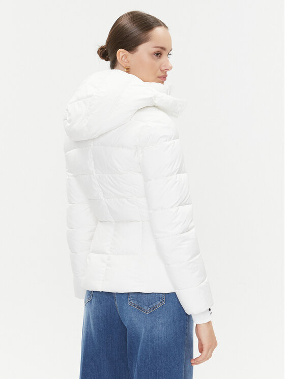 Elisabetta Franchi Elisabetta Franchi Übergangsjacke PI-59H-36E2-V590 Weiß Regular Fit