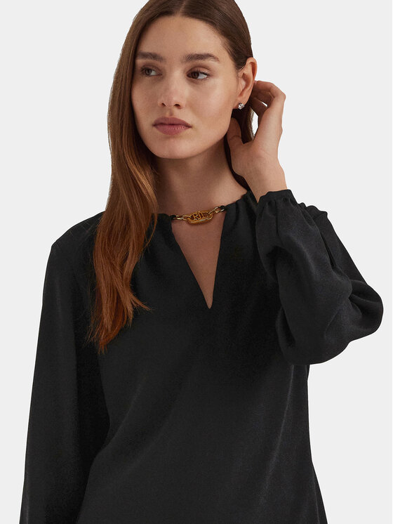 LAUREN RALPH LAUREN Lauren Ralph Lauren Ежедневна рокля 250919769001 Черен Regular Fit