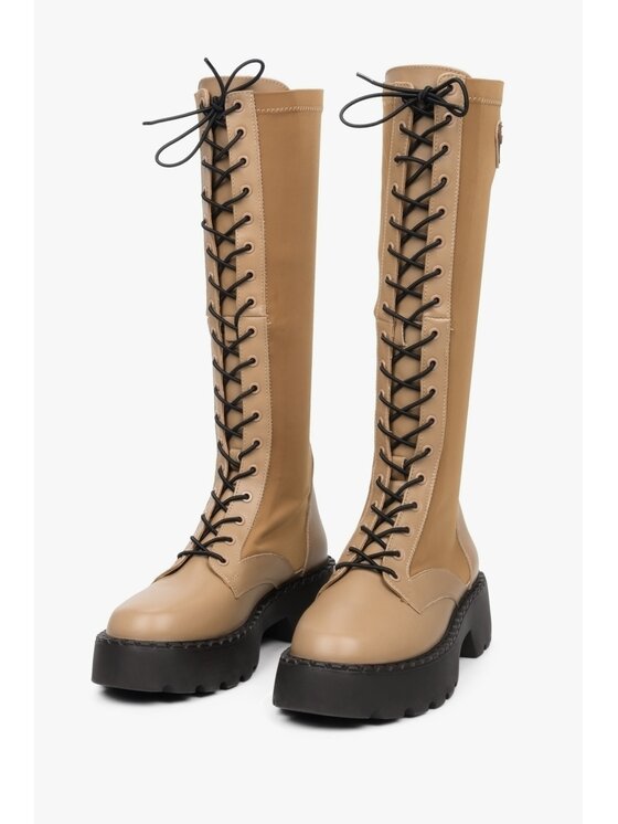 Estro Estro Μποτάκια ER00112084 Καφέ