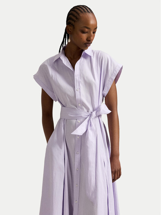 Polo Ralph Lauren Polo Ralph Lauren Marškinių tipo suknelė 211A96363002 Violetinė Regular Fit