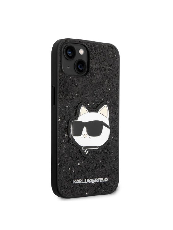 KARL LAGERFELD KARL LAGERFELD Etui na telefon iPhone 14 Plus Czarny