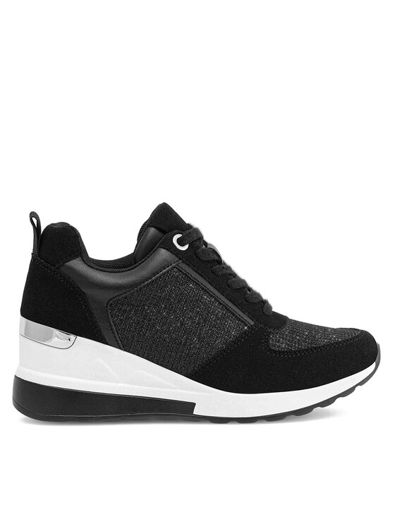Damskie Sneakersy Clara Barson, Rozmiar 36, Czarne, Marla WS2229-38
