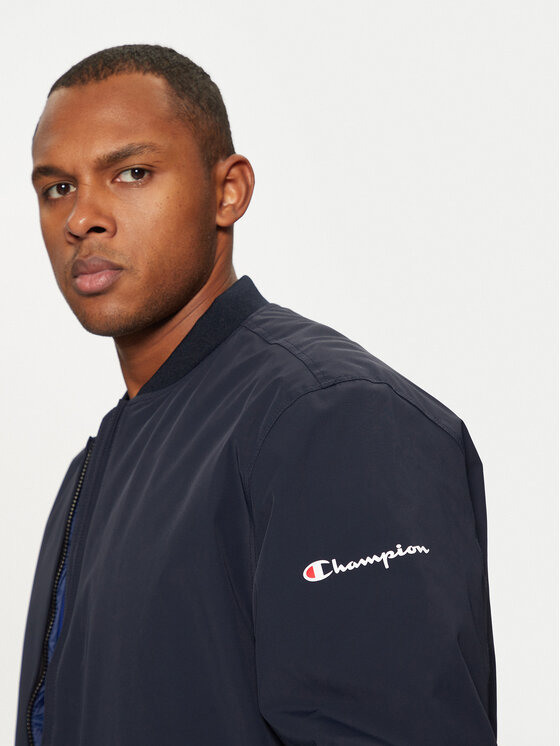 Champion Champion Μπόμπερ μπουφάν 220344 Σκούρο μπλε Regular Fit