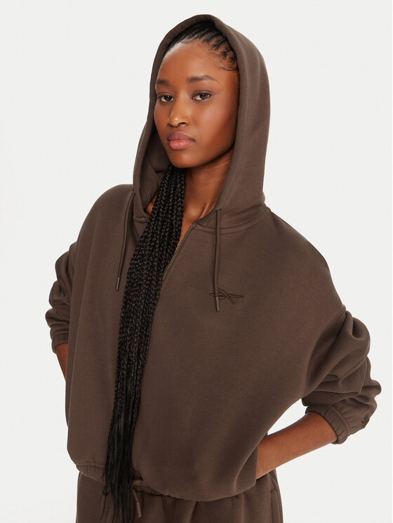 Reebok Reebok Sweatshirt Reebok X Ewa Chodakowska RK25307CCW Braun Relaxed Fit