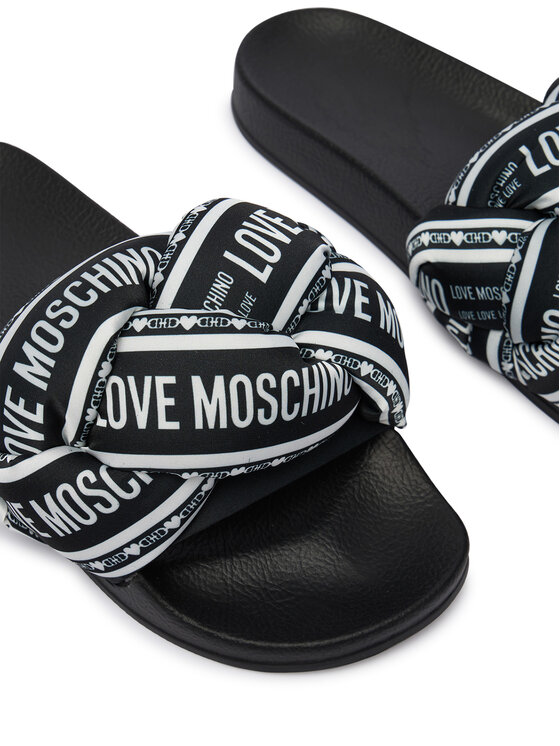 LOVE MOSCHINO LOVE MOSCHINO Klapki JA28312G0OIW300A Czarny
