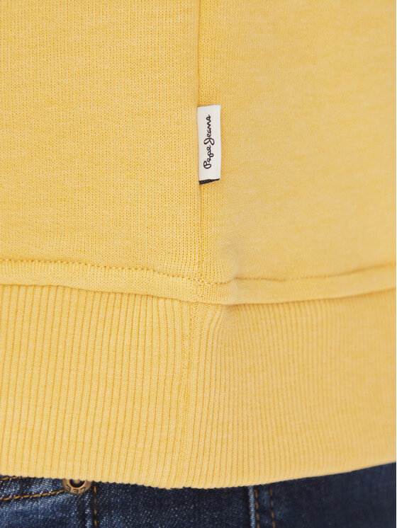 Pepe Jeans Pepe Jeans Bluza Damian PM582754 Żółty Regular Fit