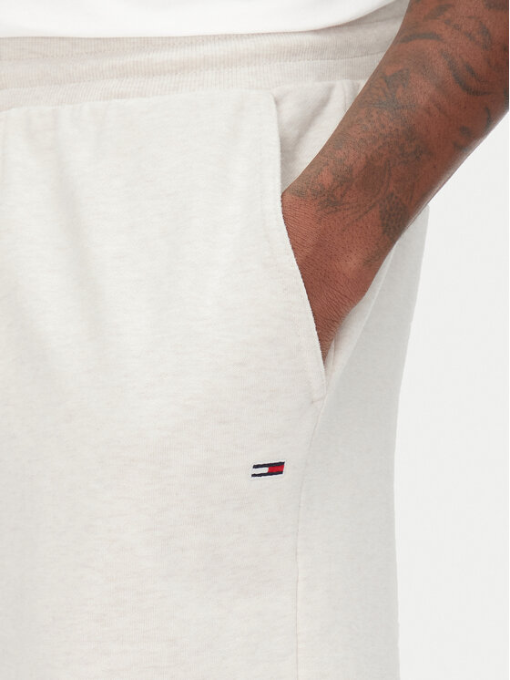 Tommy Jeans Tommy Jeans Sporta šorti Entry Graphic DM0DM21369 Bēšs Regular Fit