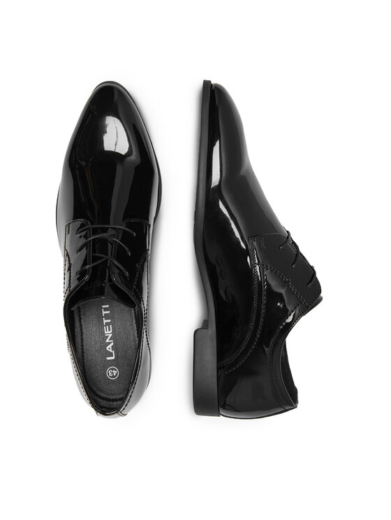 Lanetti Lanetti Halbschuhe JOHNY-37S MI08 Schwarz