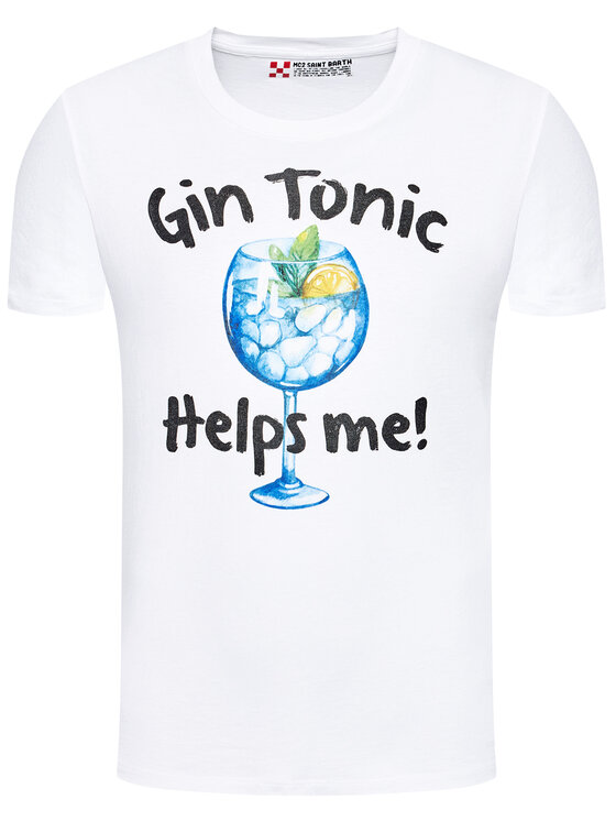 MC2 Saint Barth MC2 Saint Barth Tričko TSHM001 GIHE01 Biela Slim Fit