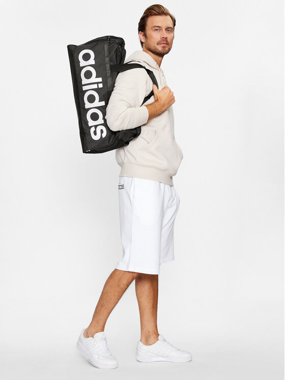adidas adidas Taška Linear Duffel M HT4743 Čierna