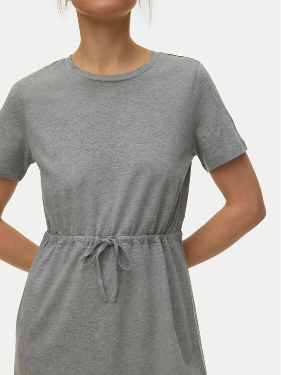 Vero Moda Vero Moda Rochie de vară Luna 10325626 Gri deschis Regular Fit