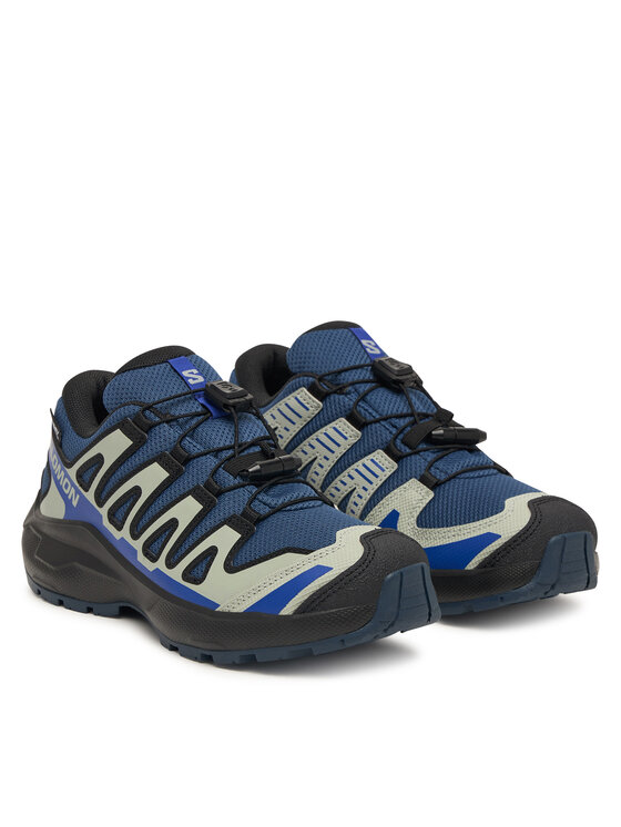 Salomon Salomon Trekingová obuv Xa Pro Waterproof L49308200 Modrá