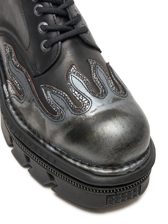NEW ROCK NEW ROCK Laisvalaikio batai M-1553-S1 Juoda