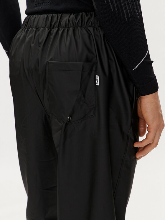Rains Rains Hlače za kišu Rain Pants Slim W3 18580 Crna Slim Fit