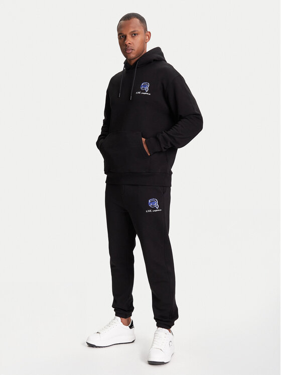 KARL LAGERFELD KARL LAGERFELD Світшот 705111 553904 Чорний Loose Fit