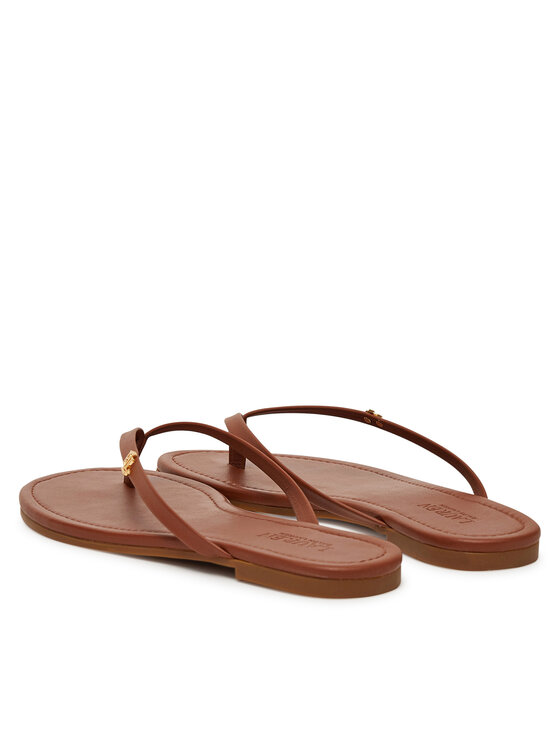 LAUREN RALPH LAUREN LAUREN RALPH LAUREN Flip-flops Raquel 802953931006 Barna