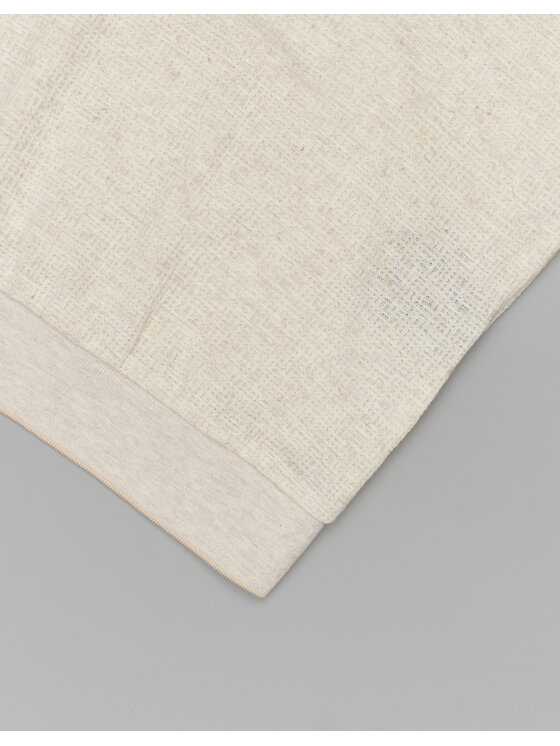 Borgio Borgio Polo leini_bz Beżowy Classic Fit