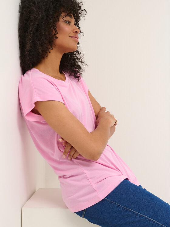 Kaffe Kaffe T-Shirt Kalise Marie 10506680 Ροζ Loose Fit