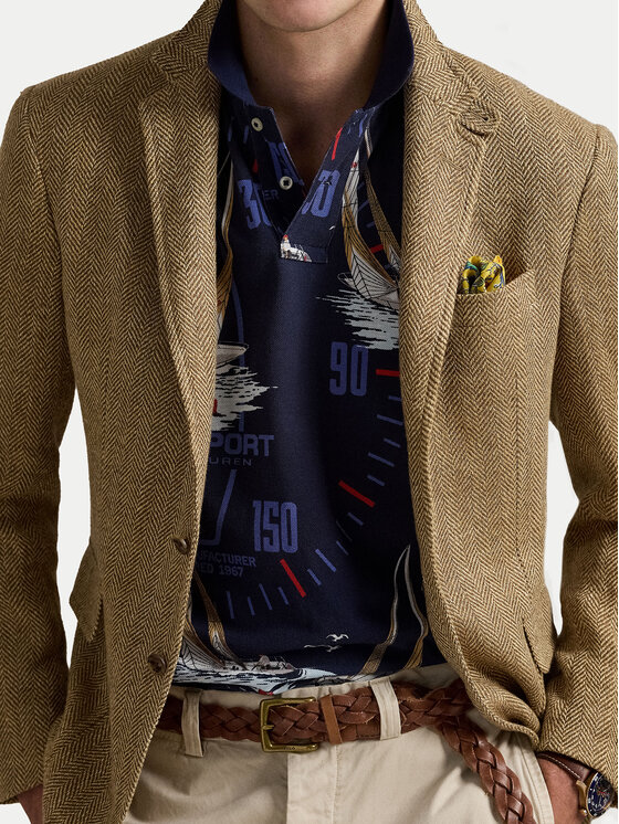 Polo Ralph Lauren Polo Ralph Lauren Polo 710971785001 Granatowy Classic Fit