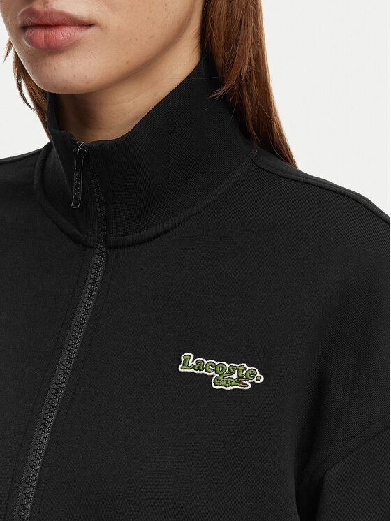 Lacoste Lacoste Μπλούζα SF0040 Μαύρο Relaxed Fit