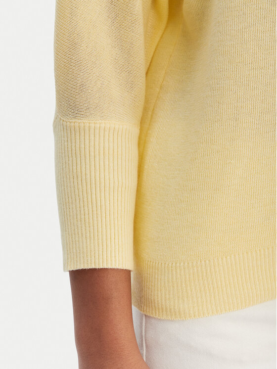 Morgan Morgan Cardigan 251-MBATSI Giallo Slim Fit