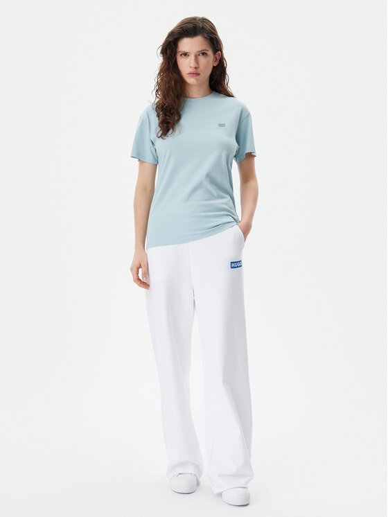 Napapijri Napapijri Tricou S-Nina NP0A4H87 Albastru celest Regular Fit