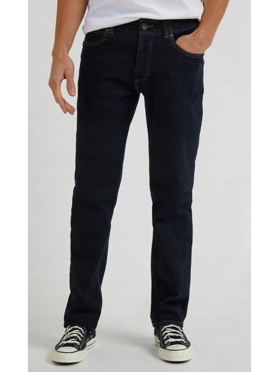 Lee Lee Jeansy Straight Fit XM - Extreme Motion - Tapered Leg Niebieski Tapered Fit