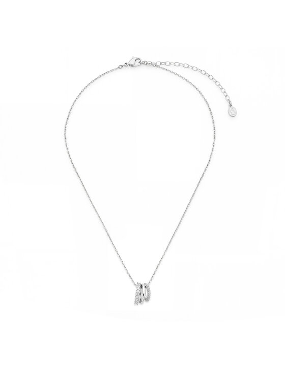 Swarovski Swarovski Колие Hyperbola 5737064 Сребрист