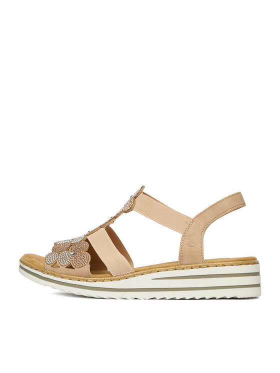 Rieker Rieker Sandalen CEO-V0613-90 Beige