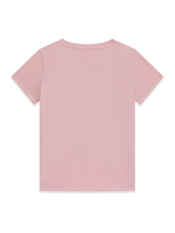 Guess Guess T-Shirt K6GI00 K6YW4 Różowy Regular Fit