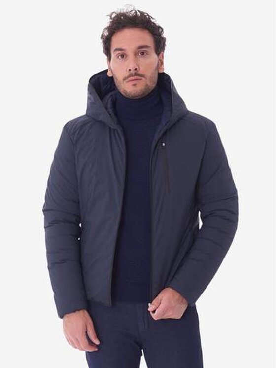 Save The Duck Save The Duck Kurtka zimowa giubbotto uomo erza Niebieski Regular Fit