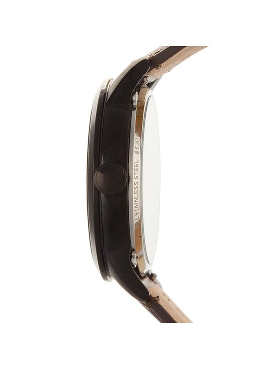 Fossil Fossil Zegarek Townsman ME3098 Brązowy