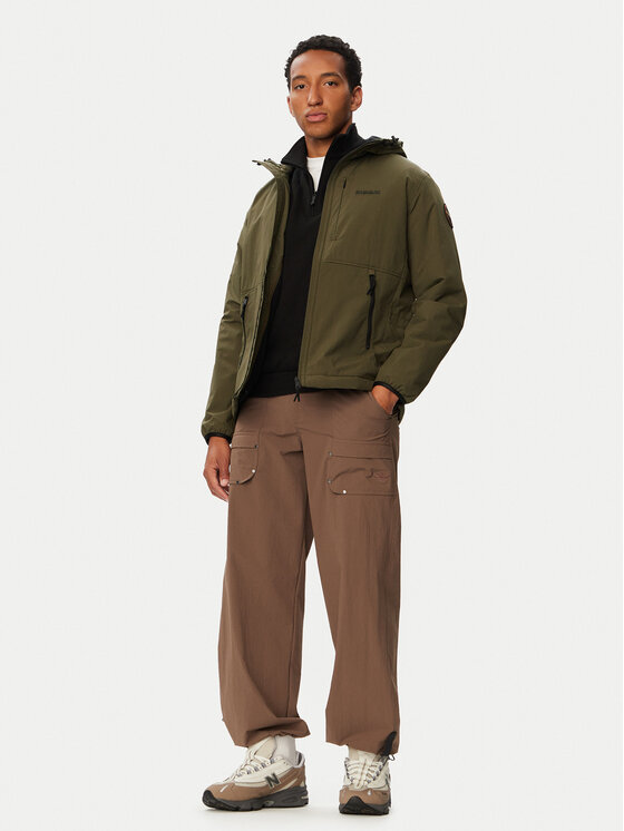Napapijri Napapijri Kurtka przejściowa A-Tundra Wint 1 NP0A8928 Khaki Regular Fit