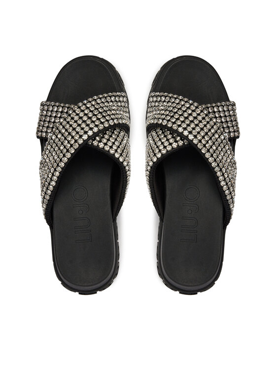 Liu Jo Liu Jo Pantoletten Lovely Sandal 02 BA4133 TX421 Schwarz