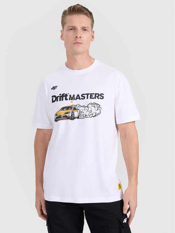 4F 4F T-Shirt TEAMWEAR Biały Regular Fit