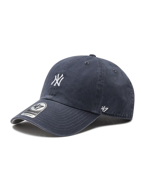 47 Brand 47 Brand Kepurė su snapeliu New York Yankees Vintage Navy Base Runner B-BSRNR17GWS-VN Tamsiai mėlyna
