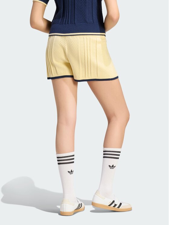 adidas adidas Szorty sportowe 165212 Żółty Slim Fit