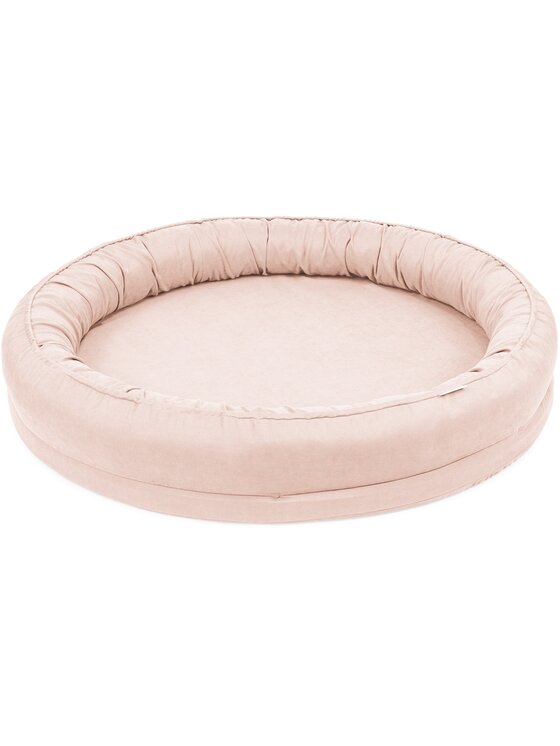 Gniazdo Cotton&Sweets, Gniazdko Junior Basic bez falbanki Pudrowy róż