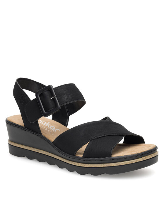 Rieker Rieker Sandale 67463-00 Negru