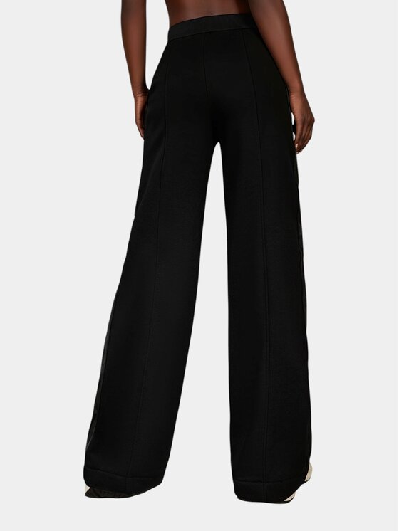 MADE BY SOCIETY MADE BY SOCIETY Ścierka Pantaloni NOMAD TRACE - P27157 Czarny Basic Fit
