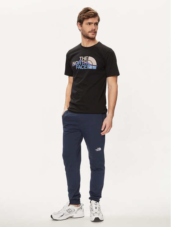 The North Face The North Face T-shirt Mountain Line NF0A87NT Nero Regular Fit