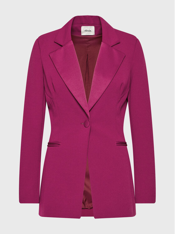 Dixie Blazer JCD5DFBA Vișiniu Regular Fit Blazer imagine noua