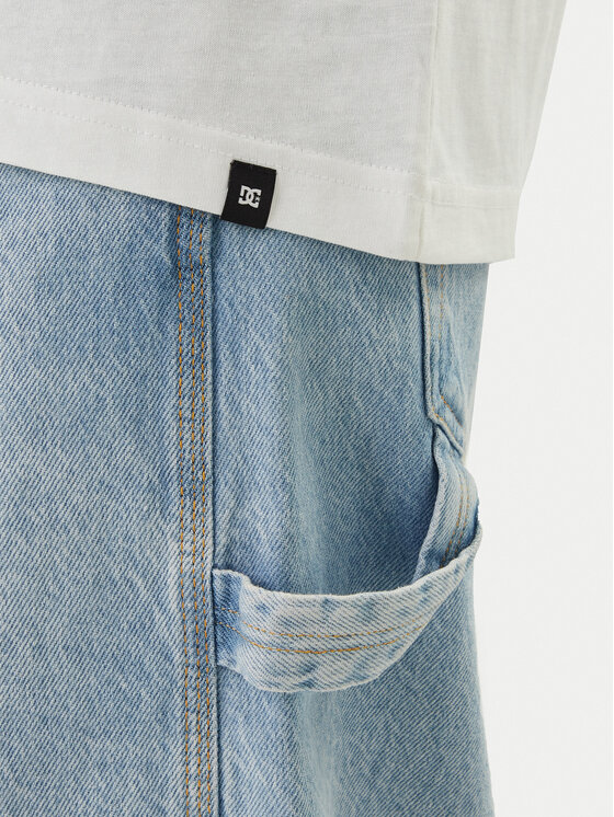 DC Shoes DC Shoes T-krekls Manteca Tribute EDYZT04360 Balts Regular Fit