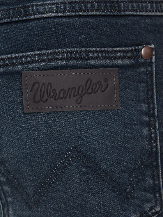 Wrangler Wrangler Jeansy Greensboro 112370847 Granatowy Straight Fit