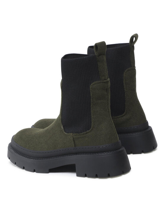 Jenny Fairy Jenny Fairy Klassische Stiefeletten H13096-20 Khakifarben