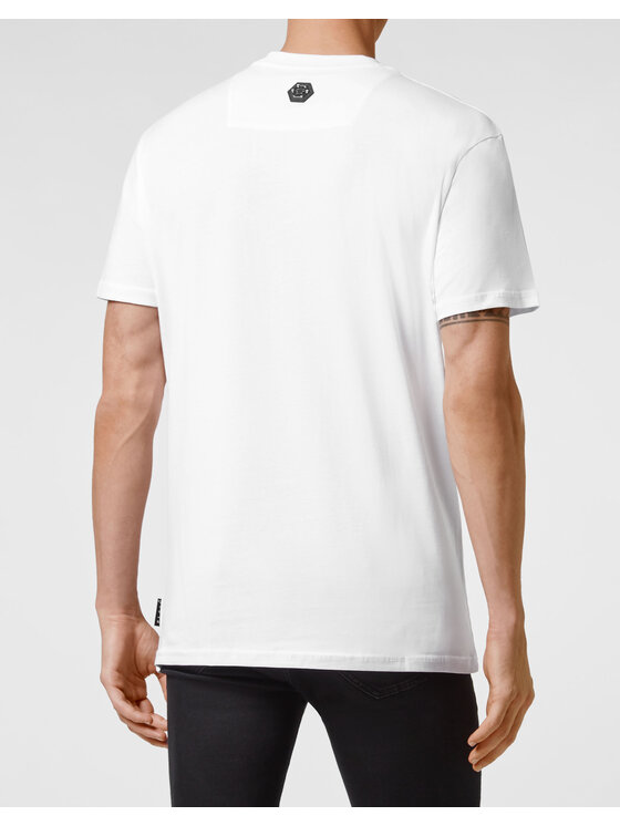 PHILIPP PLEIN PHILIPP PLEIN T-Shirt 6275 Biały Regular Fit