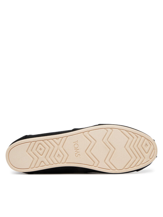 Toms Toms Туфлі Alpargata Classic 10020783 Чорний